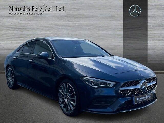 Usado Mercedes CLA220 190 CV (139 kW) 2021 Azul denim Berlina