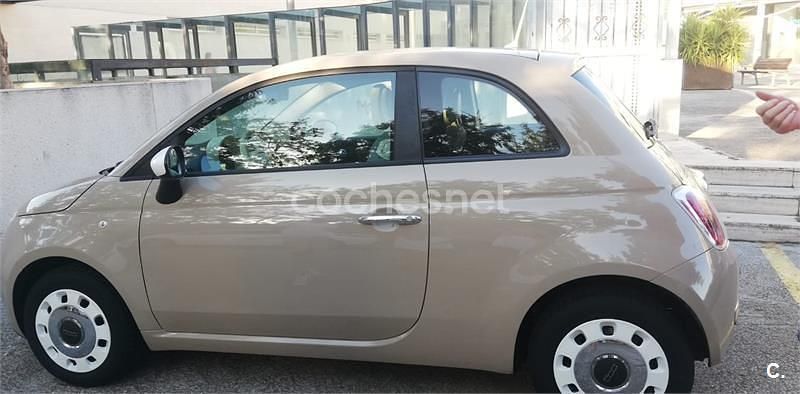Beige Usado 2015 Fiat 500 Berlina | 7500 € (Buen precio) - Imagen 1/4