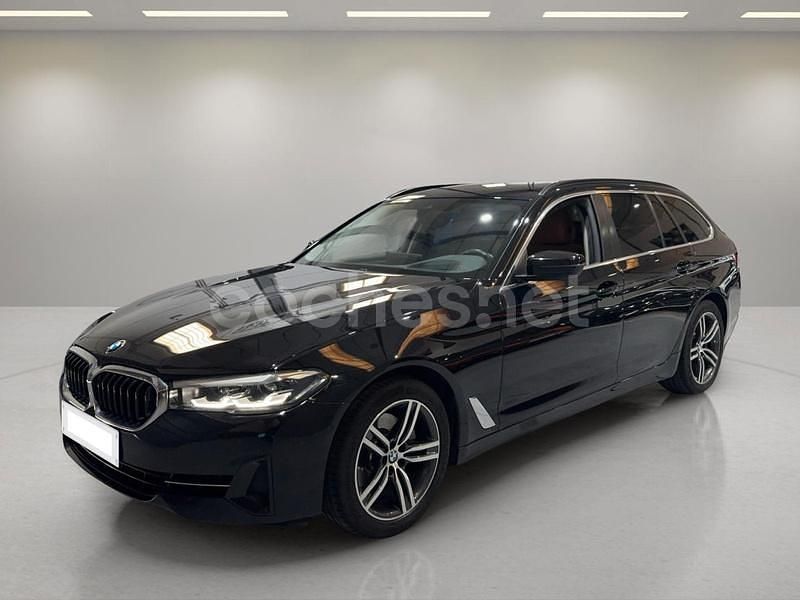 Negro Usado 2022 BMW 520 Familiar | 31.480 € (Precio justo) - Imagen 1/4