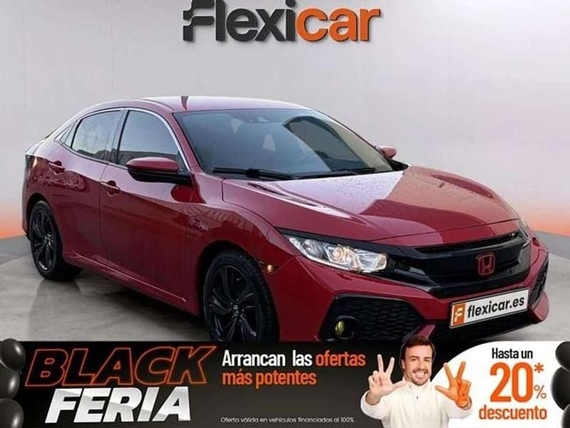 Rojo Usado 2017 Honda Civic Elegance Utilitario | 15.990 € (Precio justo) - Imagen 1/4