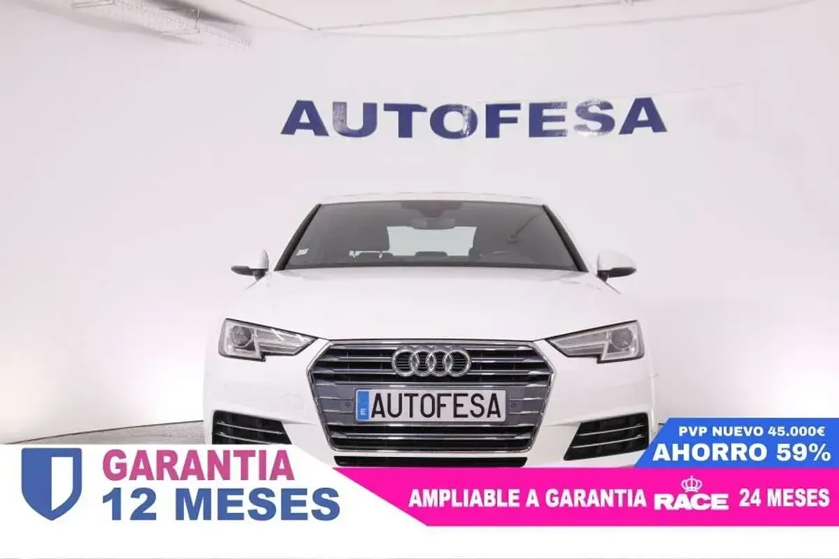 Usado Audi A4 S-Line 190 CV (139 kW) 2016 Blanco Berlina