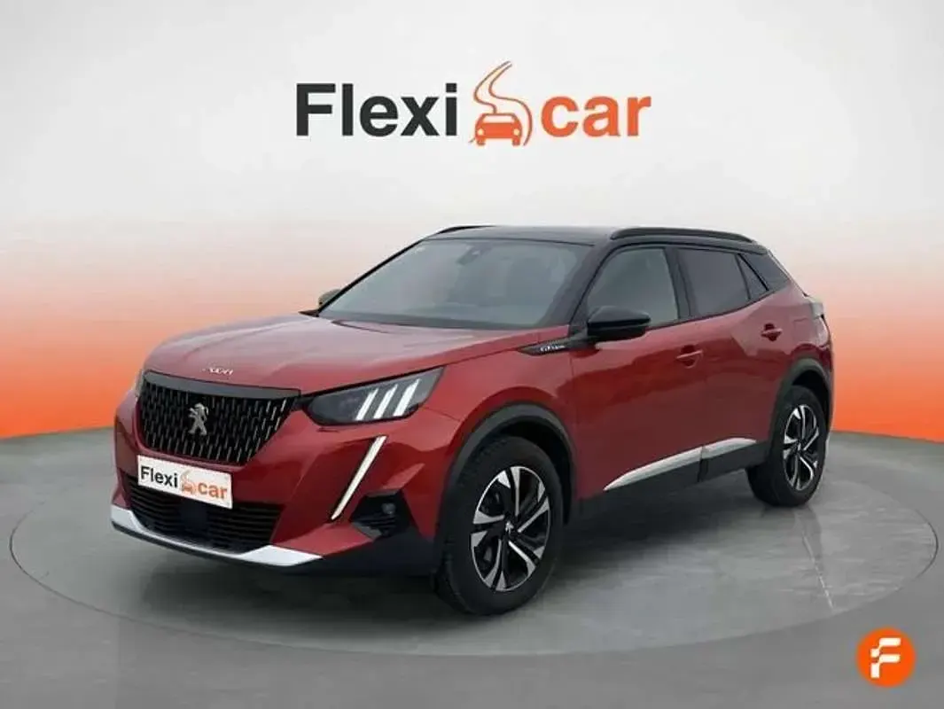 Usado Peugeot 2008 GT-line 131 CV (96 kW) 2020 Rojo SUV