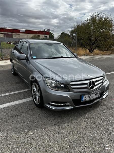 Gris / plata Usado 2013 Mercedes C180 Avantgarde Berlina | 10.950 € (Super precio) - Imagen 1/4