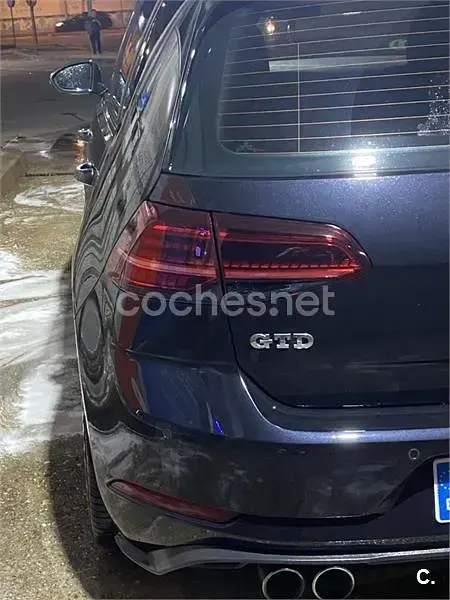 Usado VW Golf VII GTD 184 CV (135 kW) 2018 Negro Berlina