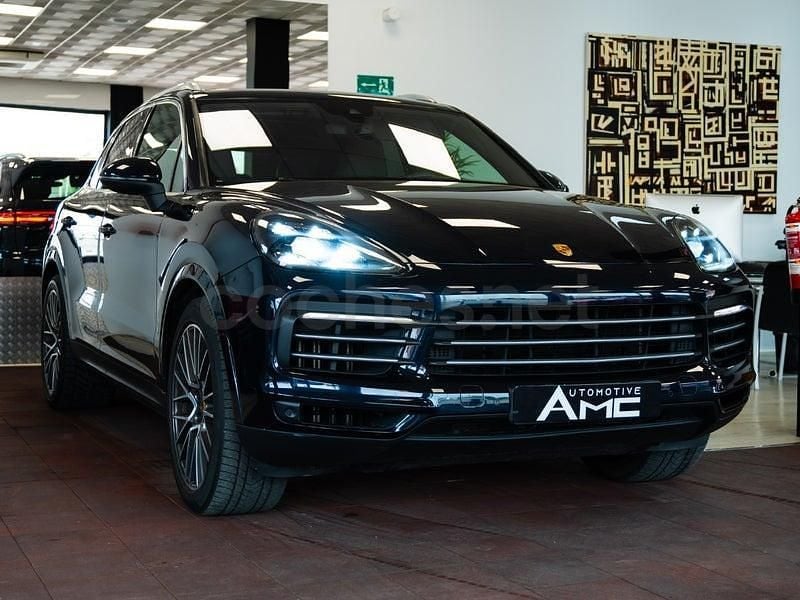 Usado Porsche Cayenne S 440 CV (323 kW) 2018 Azul SUV