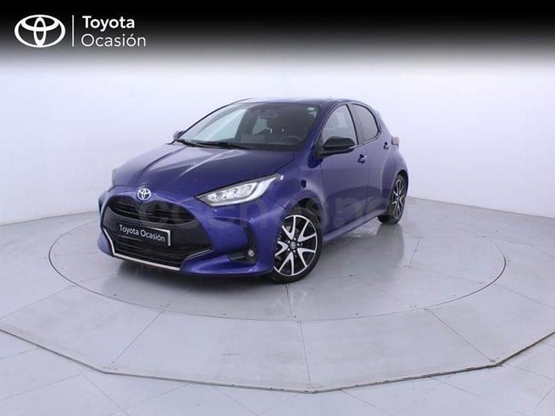 Usado Toyota Yaris Hybrid Style 116 CV (85 kW) 2021 Azul Berlina