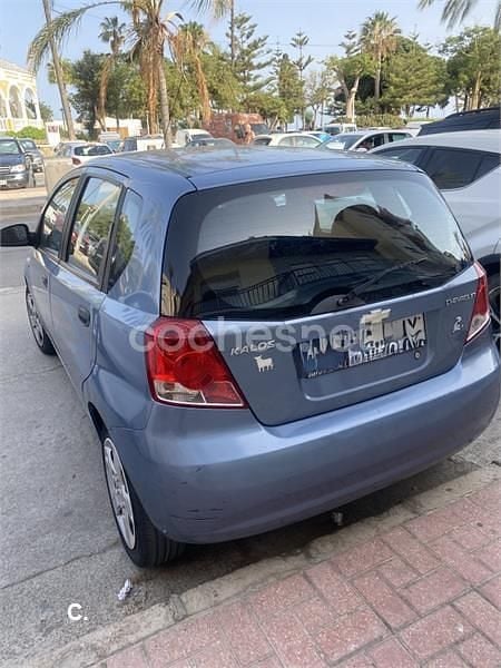 Usado Chevrolet Kalos SE 72 CV (52 kW) 2007 Azul Berlina