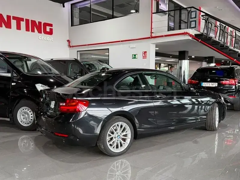 Usado BMW 220 Sport Line 190 CV (139 kW) 2015 Negro Coupe
