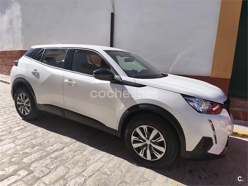 Blanco Usado 2022 Peugeot 2008 Active SUV | 17.000 € (Precio justo) - Imagen 1/4