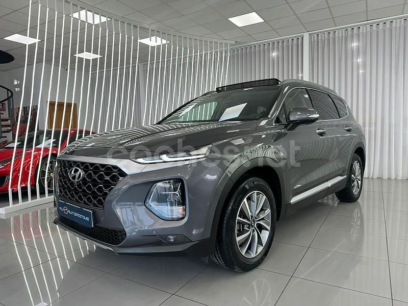 Gris / plata Usado 2021 Hyundai Santa Fe Style SUV | 33.990 € (Precio justo) - Imagen 1/4