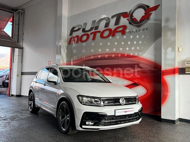 Blanco Usado 2019 VW Tiguan Sportline SUV | 21.990 € (Precio justo) - Imagen 1/4
