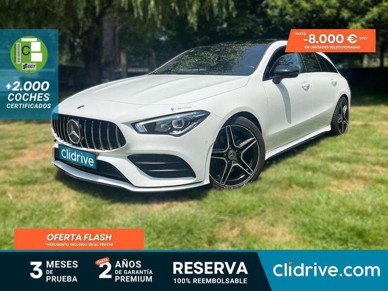 Blanco Usado 2020 Mercedes CLA200 Shooting Brake Familiar | 31.290 € (Caro) - Imagen 1/3