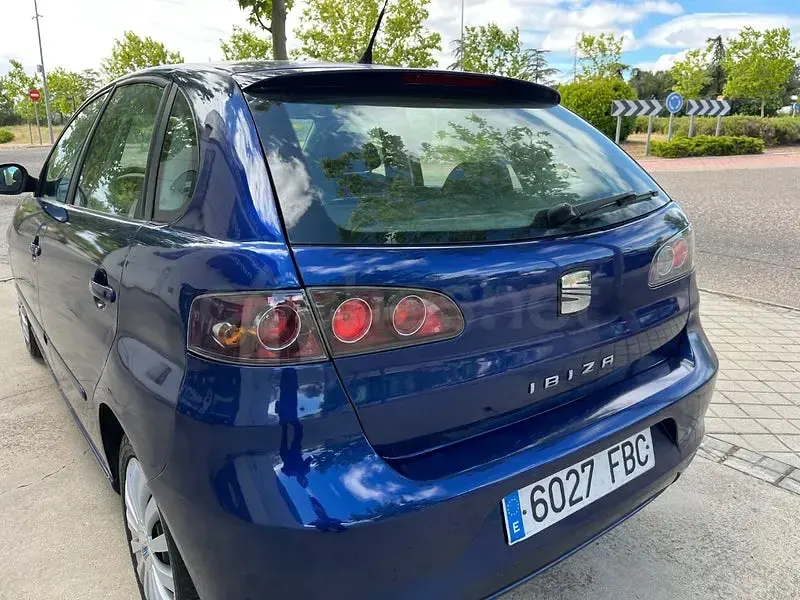 Usado Seat Ibiza Reference 80 CV (58 kW) 2006 Azul Utilitario
