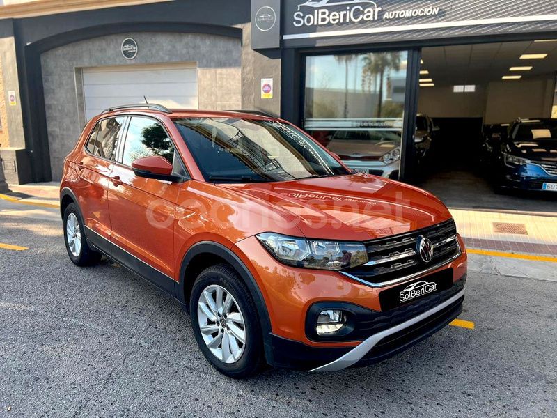 Usado VW T-Cross Advance 95 CV (69 kW) 2021 Naranja SUV