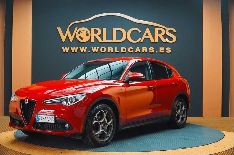 Rojo Usado 2021 Alfa Romeo Stelvio Sprint SUV | 29.129 € (Caro) - Imagen 1/4