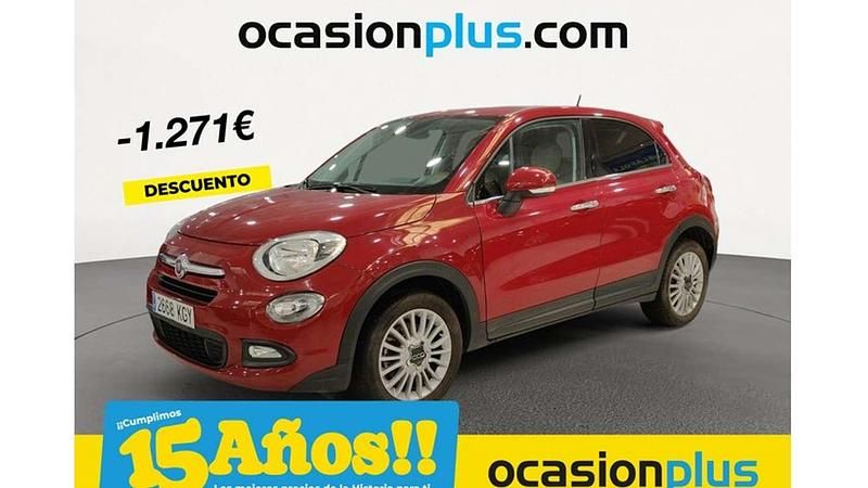 Rojo Usado 2018 Fiat 500X Lounge SUV | 12.719 € (Precio justo) - Imagen 1/4
