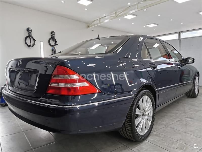 Usado Mercedes S500 320 CV (235 kW) 1998 Azul Berlina