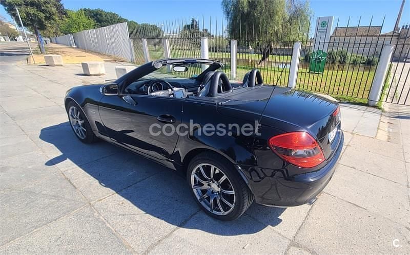 Usado Mercedes SLK200 AMG Edition 1 163 CV (119 kW) 2007 Negro Descapotable