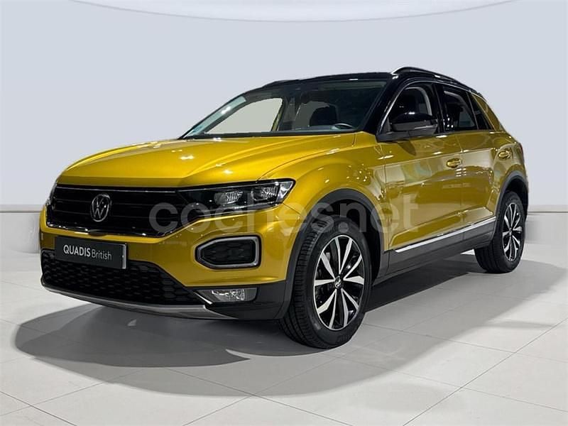 Usado VW T-Roc Advance 150 CV (110 kW) 2021 Amarillo SUV