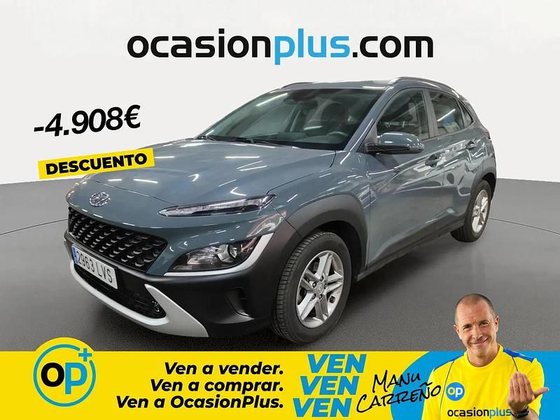Usado Hyundai Kona 120 HP (88 kW) 2021 Verde SUV