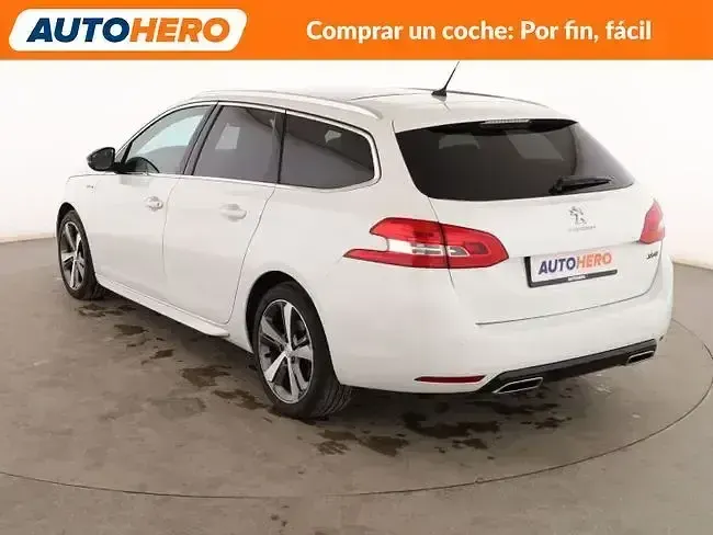Usado Peugeot 308 GT-line 150 CV (110 kW) 2018 Blanco Familiar