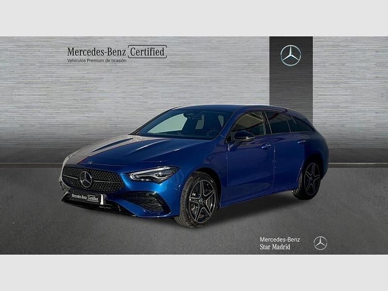 Azul Usado 2024 Mercedes CLA250e Shooting Brake Familiar | 41.990 € (Precio justo) - Imagen 1/4
