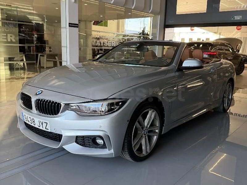 Usado BMW 430 Cabriolet Comfort Edition 252 CV (185 kW) 2016 Gris / plata Descapotable