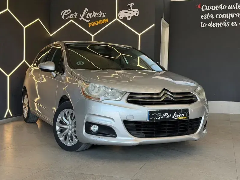 Usado Citroën C4 Seduction 92 CV (67 kW) 2013 Gris / plata Berlina