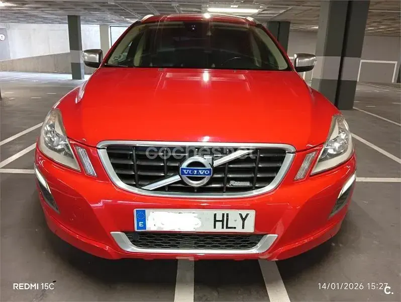 Usado Volvo XC60 R-Design 163 CV (119 kW) 2012 Rojo SUV