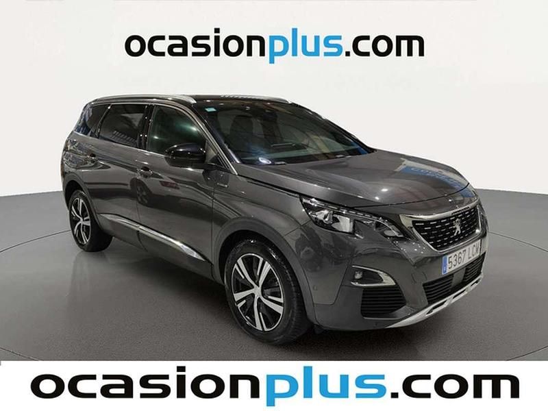 Usado Peugeot 5008 GT-line 131 CV (96 kW) 2019 Plateado SUV