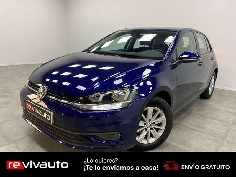 Usado VW Golf VII Edition 116 CV (85 kW) 2019 Azul Familiar