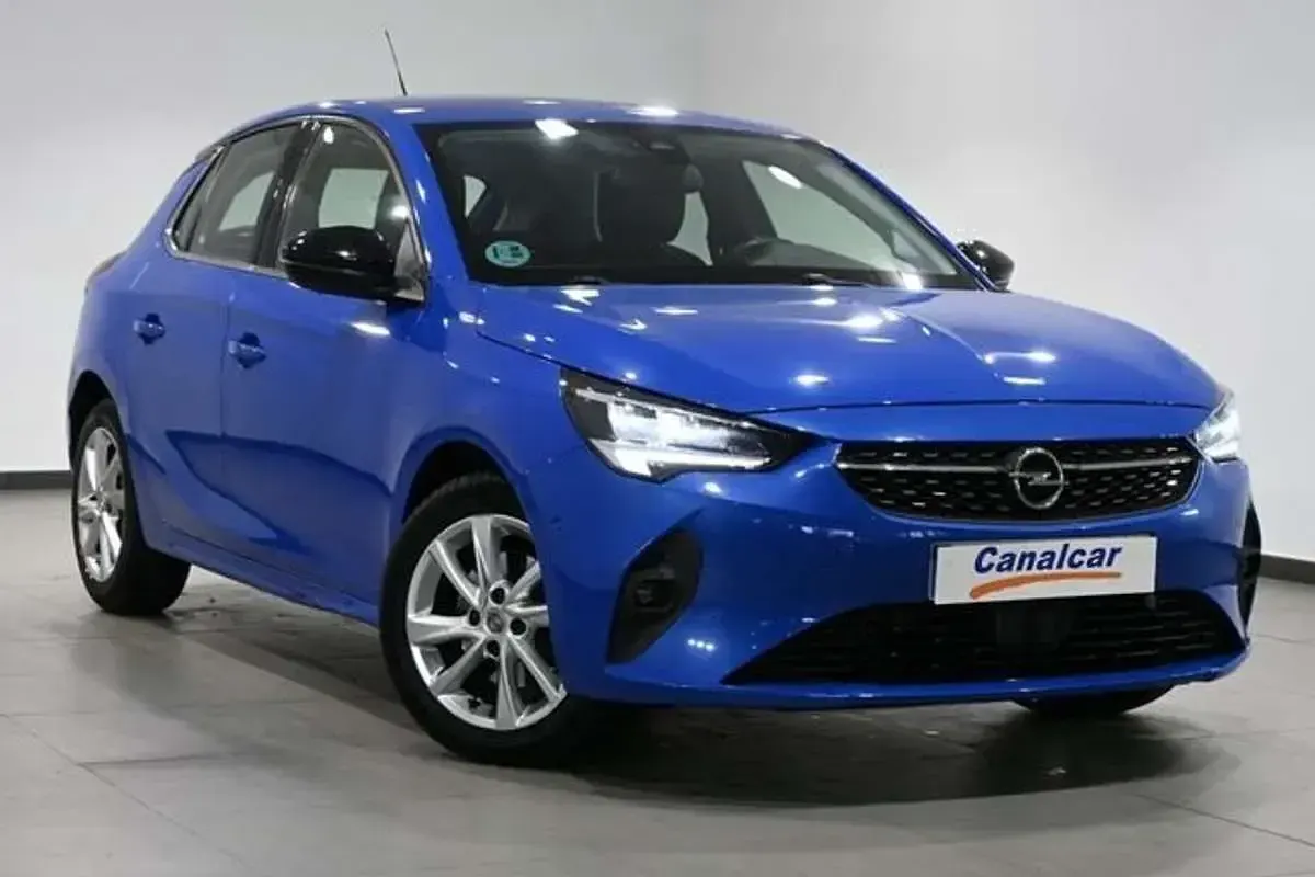 Usado Opel Corsa Elegance 101 CV (74 kW) 2022 Azul Utilitario