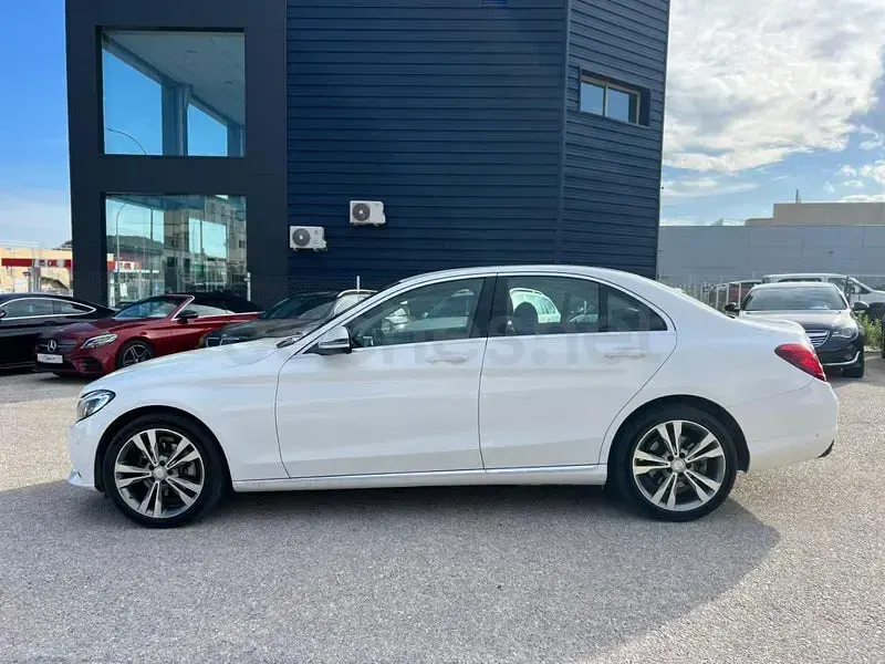 Usado Mercedes C220 170 CV (125 kW) 2016 Blanco Berlina