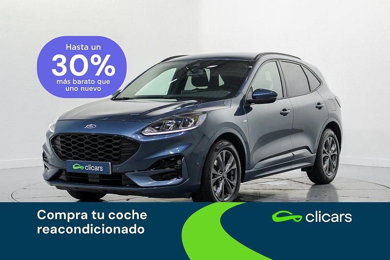 Azul Usado 2020 Ford Kuga ST-Line SUV | 22.990 € (Precio justo) - Imagen 1/4