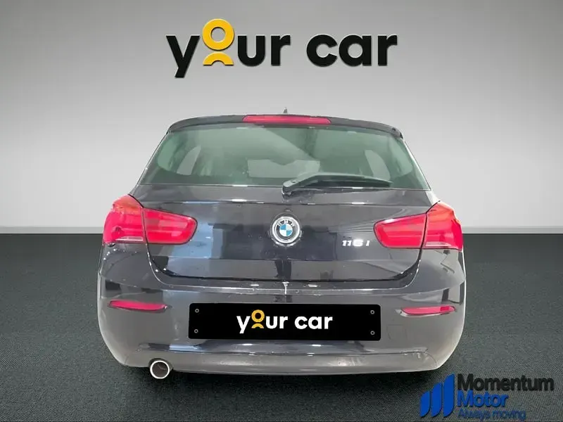 Usado BMW 116 109 CV (80 kW) 2018 Negro Utilitario