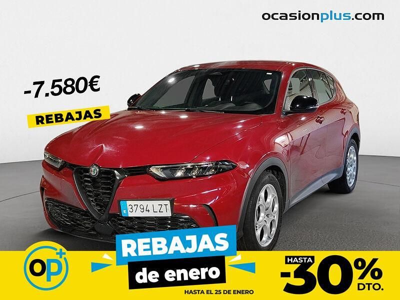 Rojo Usado 2022 Alfa Romeo Tonale Sprint SUV | 21.900 € (Precio justo) - Imagen 1/4