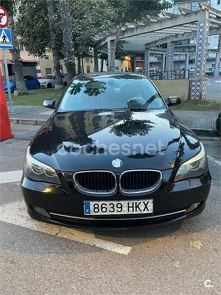 Usado BMW 520 163 CV (119 kW) 2008 Negro Berlina