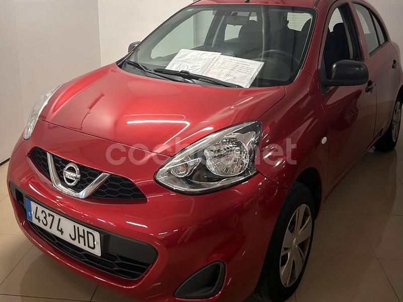 Rojo Usado 2015 Nissan Micra Acenta Utilitario | 7800 € (Precio justo) - Imagen 1/4