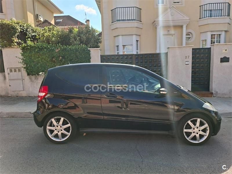 Usado Mercedes A150 Avantgarde 95 CV (69 kW) 2008 Negro Berlina
