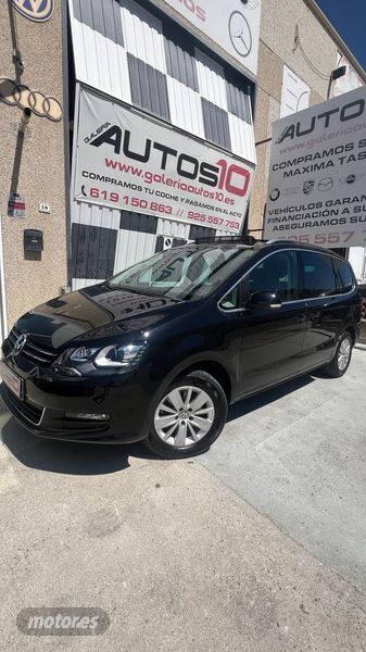 Negro Usado 2015 VW Sharan Advance Monovolumen | 15.949 € - Imagen 1/4