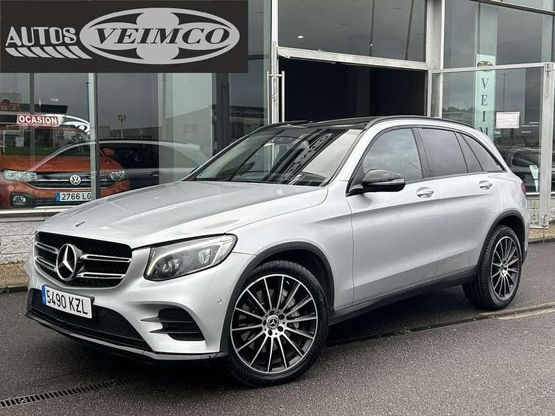 Gris Usado 2019 Mercedes GLC220 SUV | 30.950 € (Precio justo) - Imagen 1/4