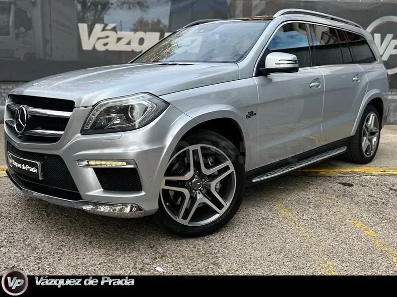 Usado Mercedes GL63 AMG AMG 557 CV (409 kW) 2014 Gris / plata SUV