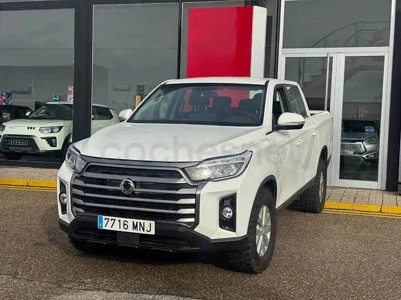 Usado KGM Musso 202 CV (148 kW) 2024 Blanco Pickup/Camioneta