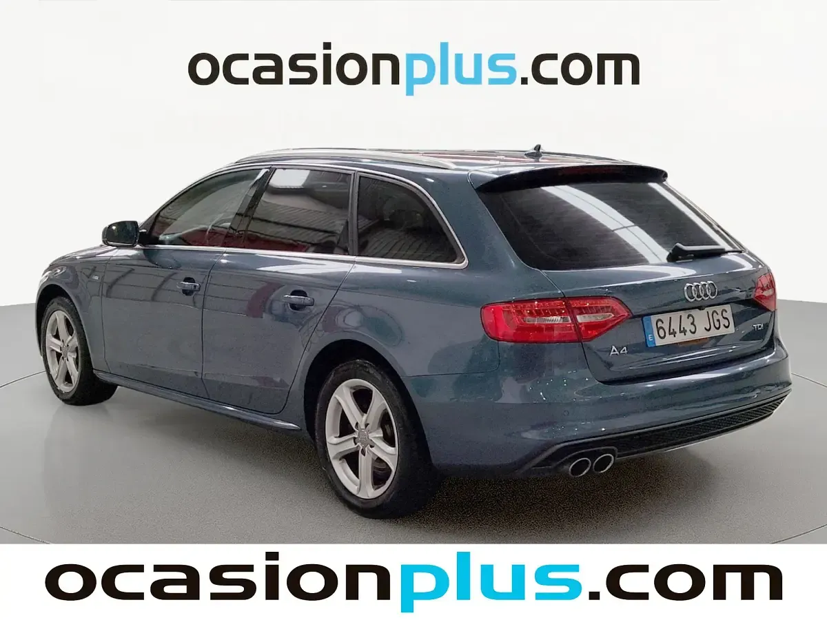 Usado Audi A4 S-Line 150 CV (110 kW) 2015 Azul Familiar