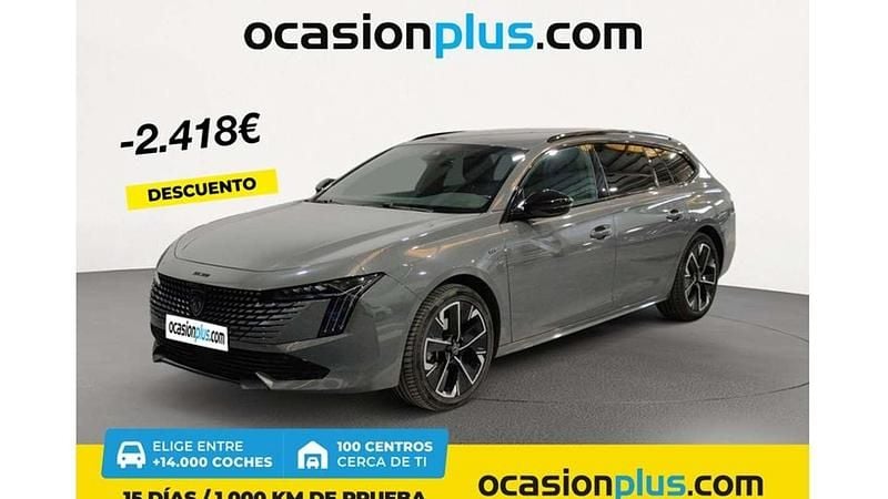 Gris Usado 2024 Peugeot 508 GT Familiar | 22.712 € (Precio justo) - Imagen 1/4