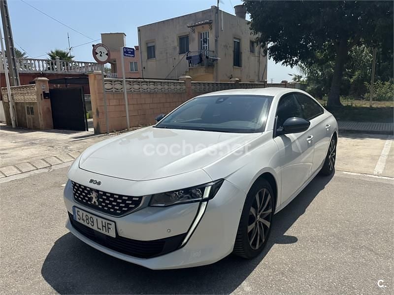 Blanco Usado 2020 Peugeot 508 GT-line Berlina | 22.500 € (Un poco caro) - Imagen 1/4