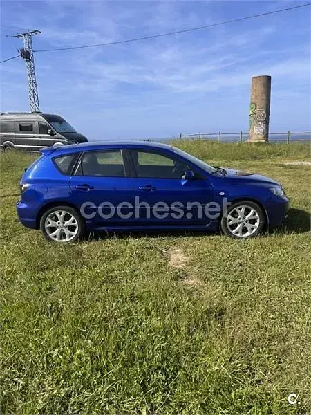 Usado Mazda 3 Active 109 CV (80 kW) 2007 Azul Berlina