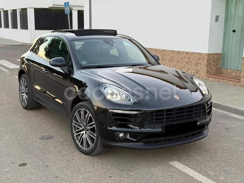 Negro Usado 2017 Porsche Macan S SUV | 30.600 € - Imagen 1/4