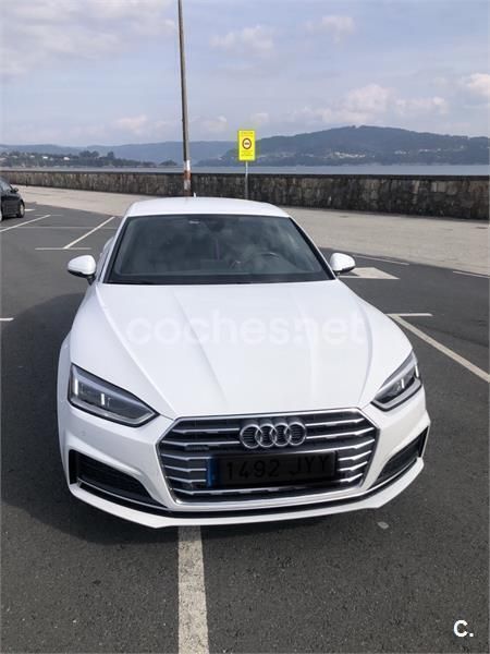 Usado Audi A5 Sportback S-Line 252 CV (185 kW) 2017 Blanco Utilitario
