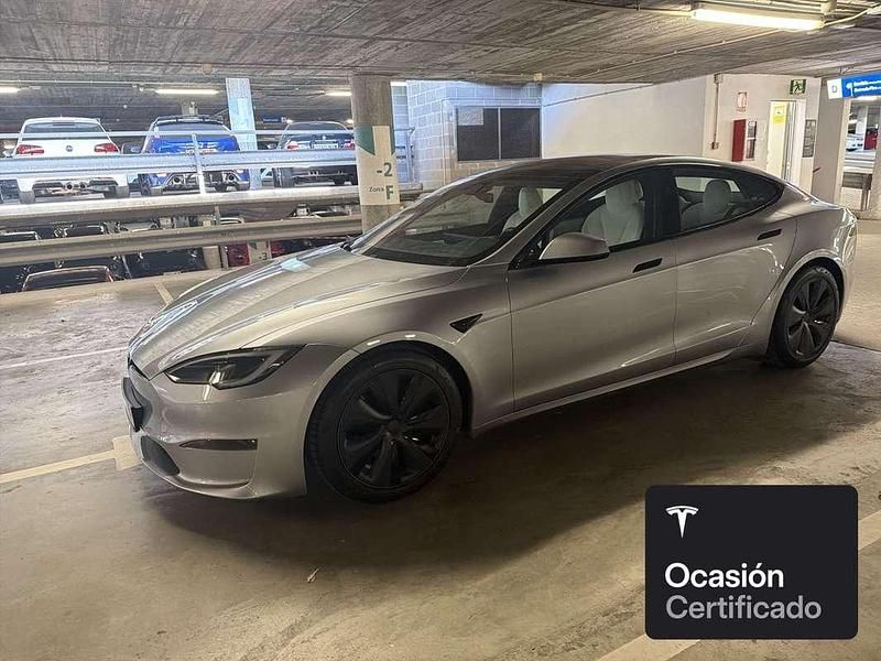 Usado Tesla Model S Long Range AWD 361 kW (492 CV) 2025 Plateado Utilitario